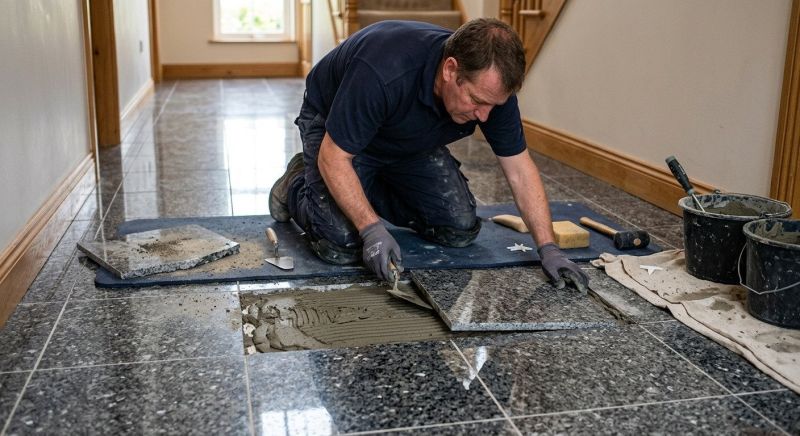 Granite Floor Repair in Overland Park, KS