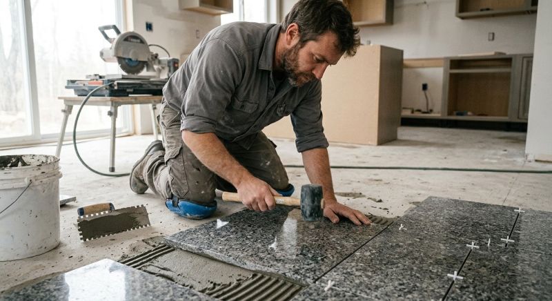 Granite Tiles Installation in Olathe, KS