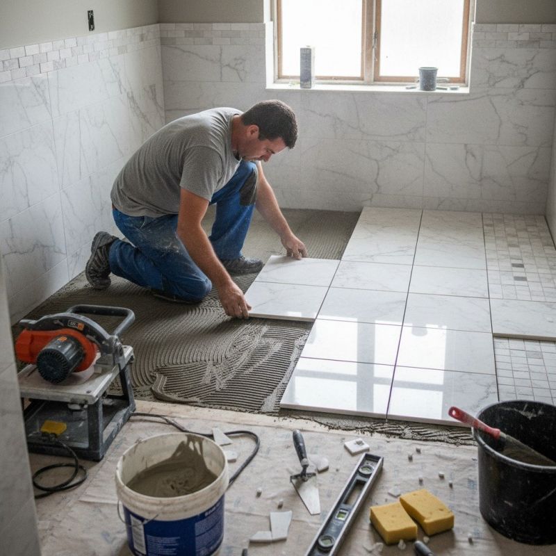 Marble Floor Replacement in Kansas City, KS