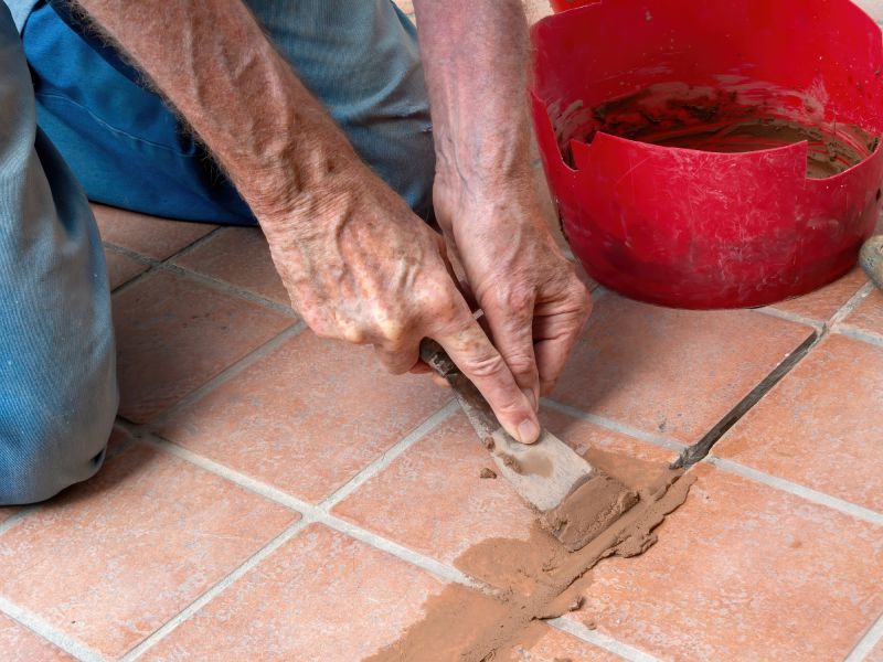 Products For Tile And Grout Repairs in use