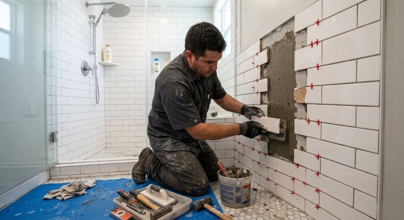 Shower Tile Repair in Denver County, CO