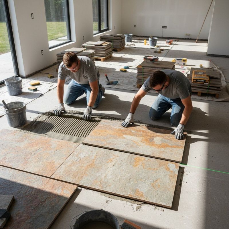 Terrazzo Flooring Installation in Wilmington, NC