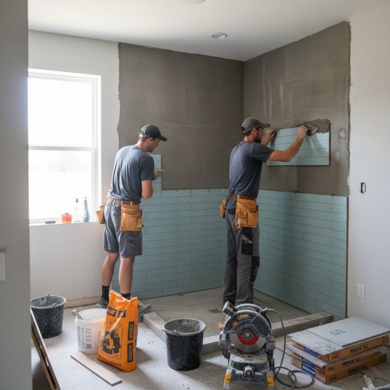 Tile Surround Installation in Conroe, TX